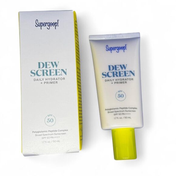 Supergoop! Dewscreen Hydrating Primer SPF 50 - NEW - Picture 2 of 7